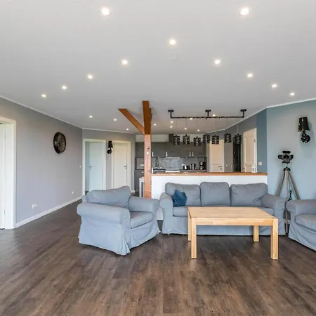 Apartament Modernes Holzhaus Mit Traumhaftem Deichblick