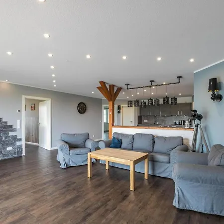 Modernes Holzhaus Mit Traumhaftem Deichblick Apartament