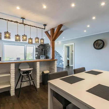 Modernes Holzhaus Mit Traumhaftem Deichblick Apartament *