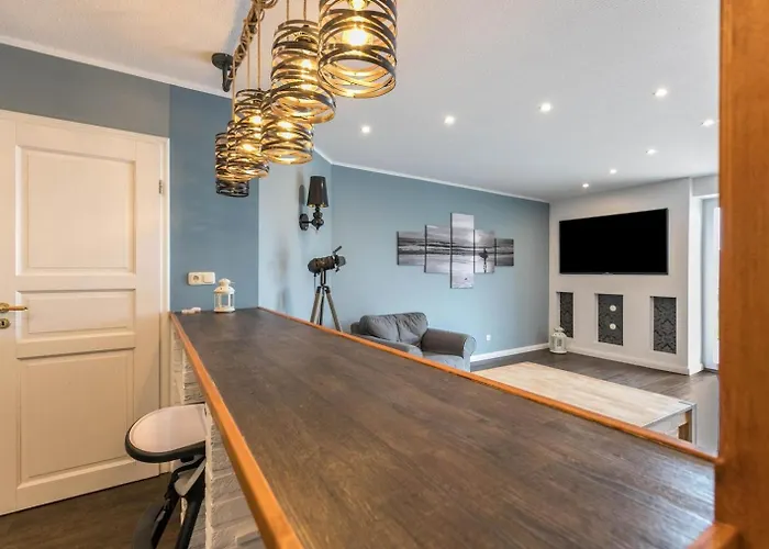 Modernes Holzhaus Mit Traumhaftem Deichblick Appartamento