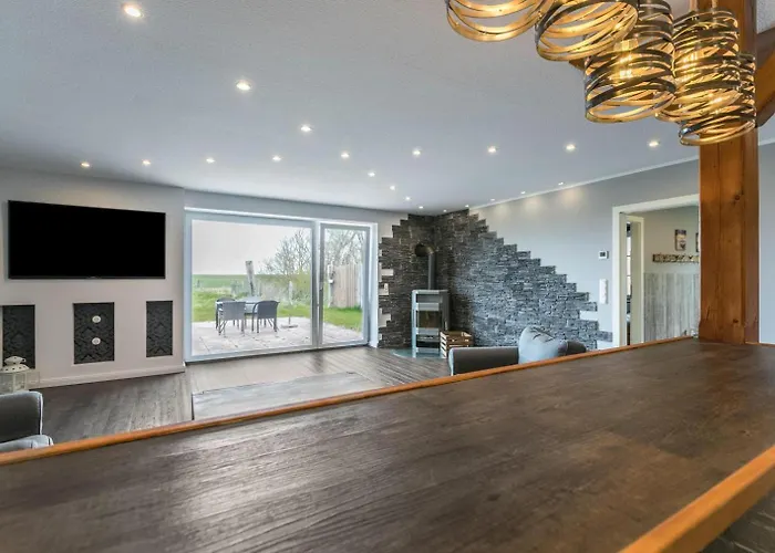 Modernes Holzhaus Mit Traumhaftem Deichblick Tumlauer Koog